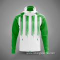 Custom Fashion Men Zipper Sport Athletic Jacket Hoodie